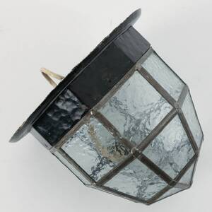 HALLAMPA, blyinfattat glas