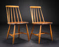 Dansk møbelproducent. To tremmestole af bøgetræ 2