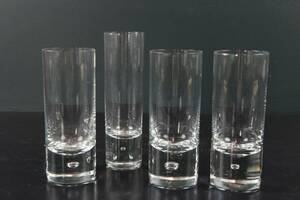 WALTER HICKMAN, grogglas, 3 st, samt highballglas, 1 st, Pippi, Kosta