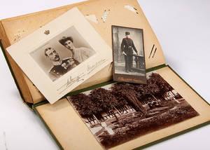 Album med diverse gamle postkort, over 275 stk. 1900tallets begyndelse. 275