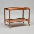 Serveringsvagn, teak