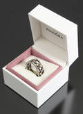 Pandora. Ring, 14 kt guld og sterling sølv Denne vare er sat til omsalg under nyt varenummer 4744941