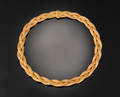 Flettet guldcollier 18 kt. - 46,5 gram