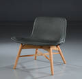 Rune Krøjgaard og Knut Bendik Humlevik. Langue Original Lounge Chair, læder