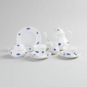 Gustavsberg servisdelar  Blå blom