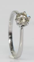 Solitairering, ca. 0.68 ct.