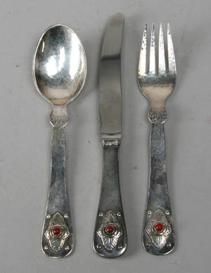 Georg Jensen. Barnebestik, 75 års jubilæum 1904-1975