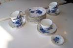 Blå Blomster Royal Cop. kaffegods 12 delar