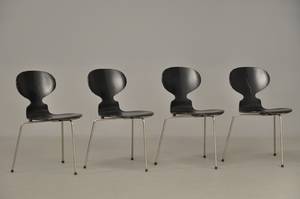 Arne Jacobsen 1902-1971 Sæt på fire myre stol, 195060erne 4