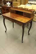 Skrivbord med uppsats, Mahogny