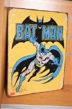 Plåtskylt, BATMAN    40,5x31,5