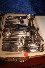 Nysilverbestick 80 delar, Modell Leckö