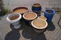 Ytterkrukor f trädgård 8st