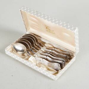 Dessertskedar silver