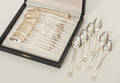 Kaffeskedar, Silver