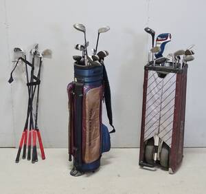 Parti golfklubbor m.m.