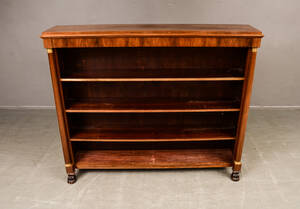 Bokhylla Empirestil, 1900-tal, Mahogny, dekor i mässing