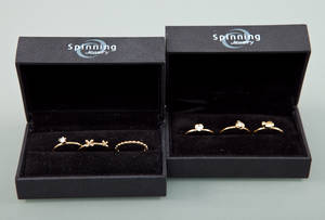 Spinning jewelry ringe 6