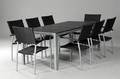 Trädgårdsgrupp. Bord och 8 st stolar , Artwood  Polyrattan 9