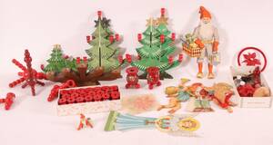 Parti juldekorationer