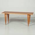 SOFFBORD, ljus teak, 1950-tal