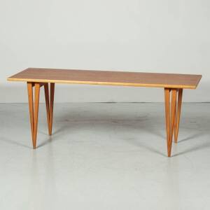 SOFFBORD, ljus teak, 1950-tal