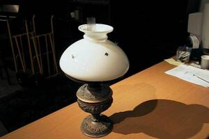 Bordslampa, Fotogen