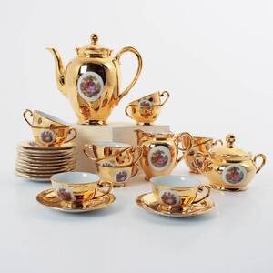 KAFFESERVIS, porslin, Tyskland