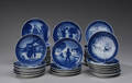Royal Copenhagen. Samling juleplatter 45