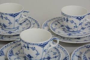 Kaffekoppar Musselmalet, Royal Copenhagen