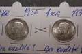 1-kr 1930, 1933 Gustaf V
