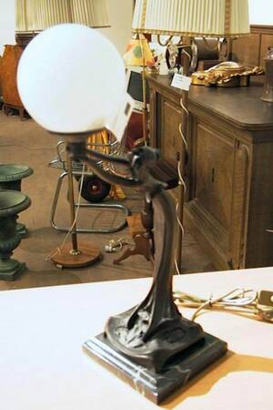 Bordslampa, Art Déco-stil