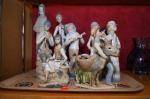 Figuriner, 9st bl.a. NAO, Casades H16-35