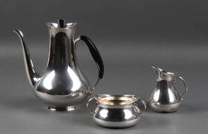 Cohr. Kaffeservice af sterling sølv 3