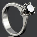 Solitaire ring ca. 1.67 ct.