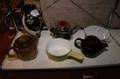 Kockums kaffekanna, tekannor, urna mm