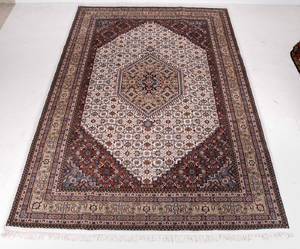 Kashmir Bidjar tæppe, 202x310 cm.