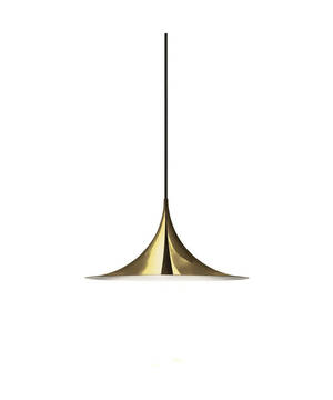  Claus Bonderup  Torsten Thorup, semipendel for Gubi, messing. Ø.60cm.