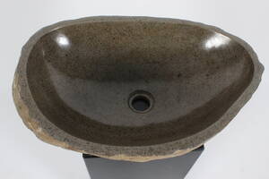 Unika vask af flodsten