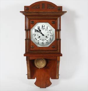 Väggur, jugend, tidigt 1900-tal