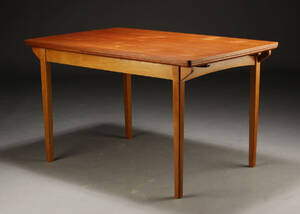 Dansk Møbelproducent, spisebord, teak og egetræ, 1960erne