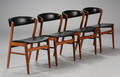 Dansk møbelproducent. Spisestole, teaktræ 4
