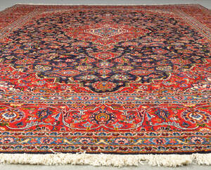 Persisk Keshan tæppe, 415 x 310 cm 