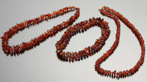 Rav kæder poleret vægt ialt 91gr. 3