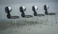 Arne Jacobsen, fire stole, myren, model 3101 4