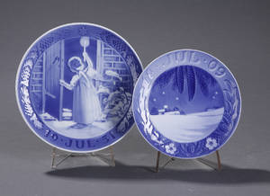 Kgl. P Juleplatter 1909  1951. 2