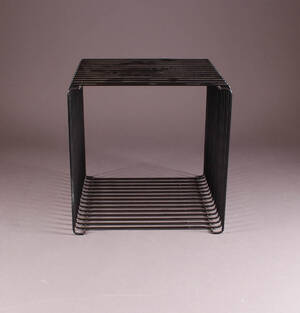 Verner Panton Wire Cube i farven Black  Denne vare er sat til omsalg under nyt varenummer 4738287
