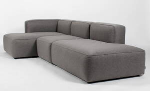 Omhu. Sofa med chaiselong model Roald. 3