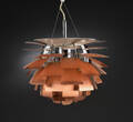 Poul Henningsen. Pendel Koglen kobber Ø. 48 cm.  Denne vare er sat til omsalg under nyt varenummer 4984004