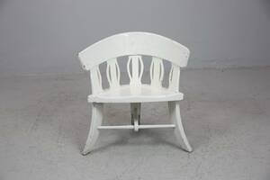 STOL, vitmålad, 18001900-tal